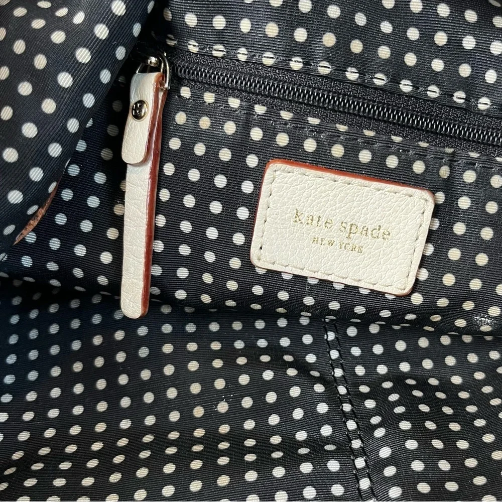 Distressed Kate Spade Leather Hobo - Picture 15 of 16